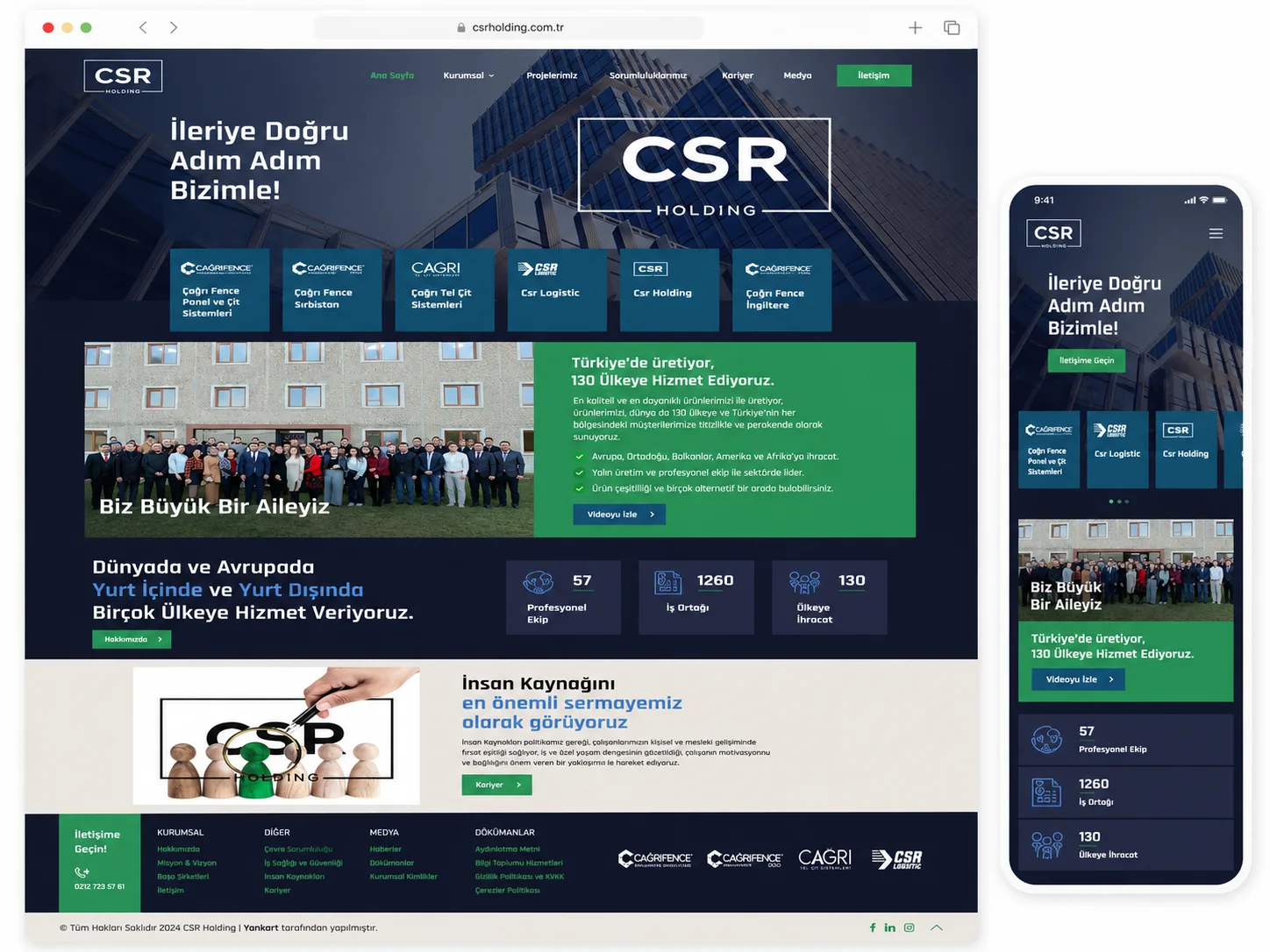 CSR Holding proje sunumu