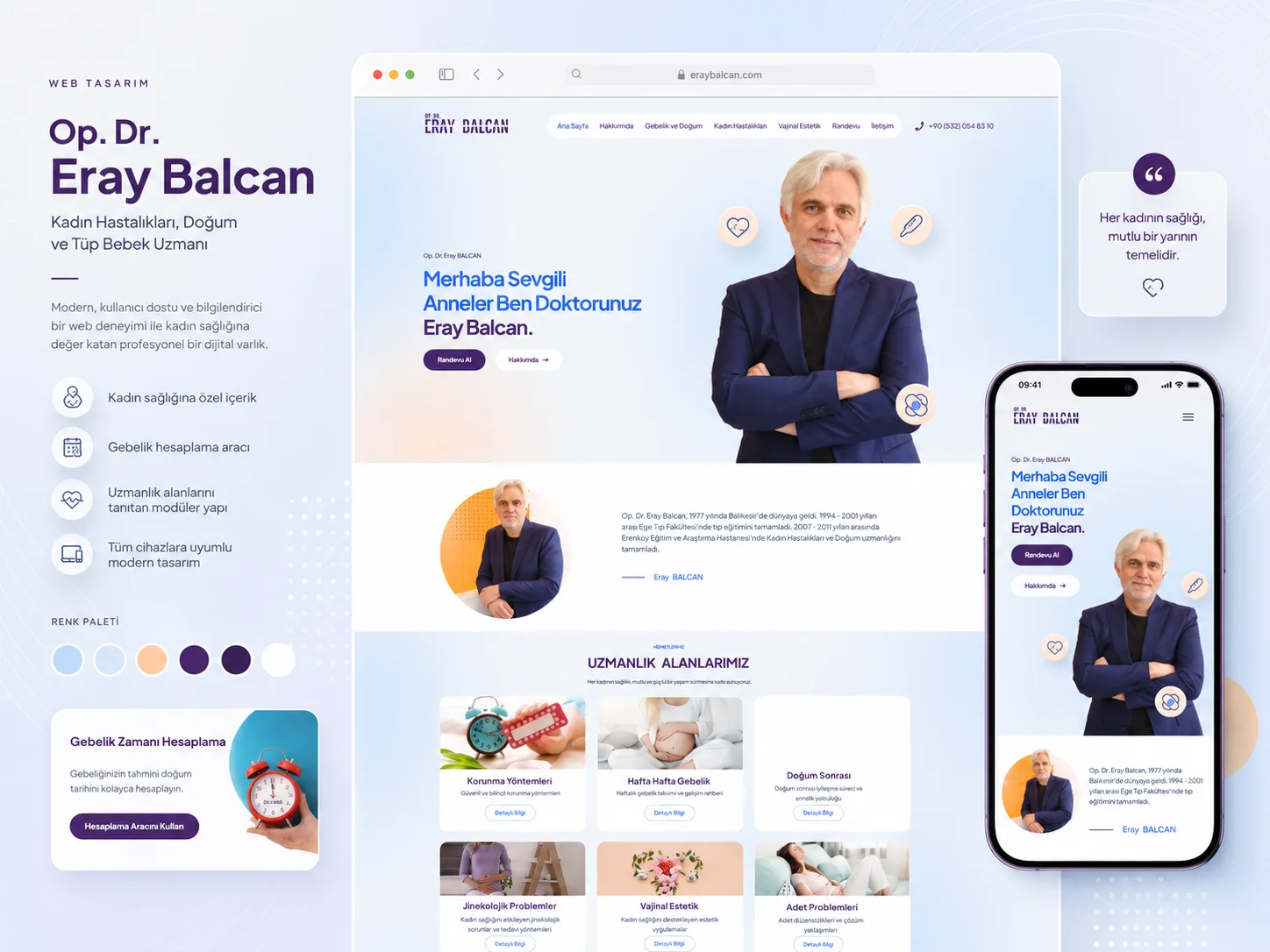 Op. Dr. Eray Balcan proje sunumu